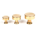 From The Anvil - Scully Cabinet Knob - 25mm - Aged Brass - 50498 - Choice Handles