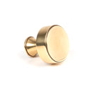 From The Anvil - Scully Cabinet Knob - 32mm - Aged Brass - 50499 - Choice Handles