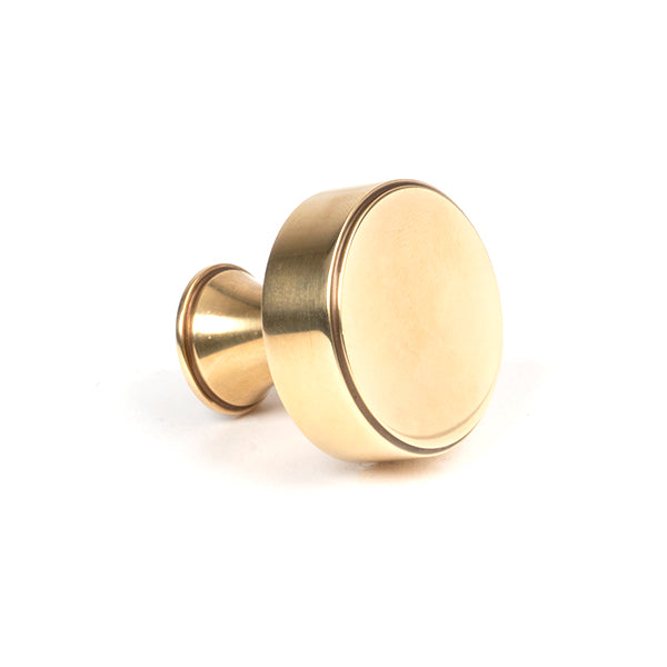 From The Anvil - Scully Cabinet Knob - 32mm - Aged Brass - 50499 - Choice Handles