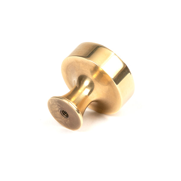 From The Anvil - Scully Cabinet Knob - 32mm - Aged Brass - 50499 - Choice Handles