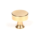 From The Anvil - Scully Cabinet Knob - 32mm - Aged Brass - 50499 - Choice Handles