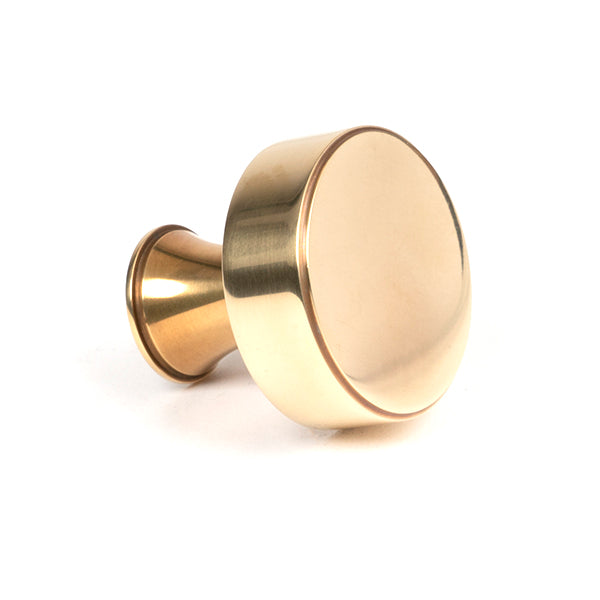 From The Anvil - Scully Cabinet Knob - 38mm - Aged Brass - 50500 - Choice Handles