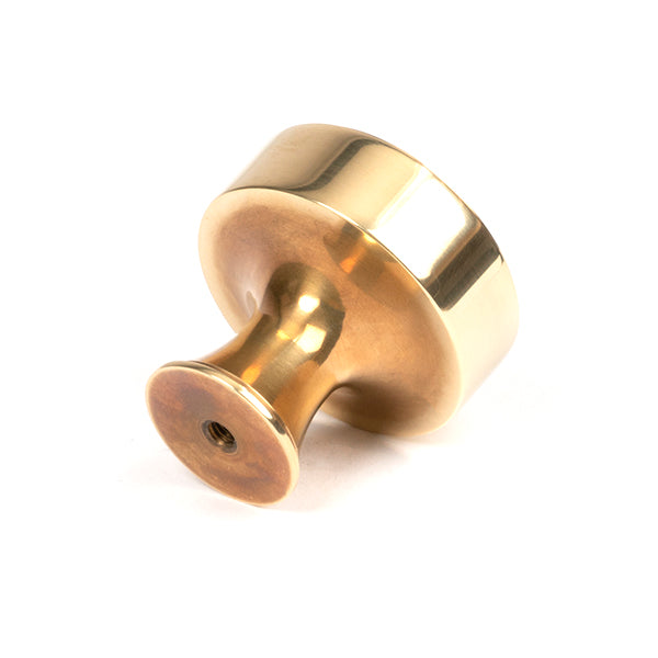 From The Anvil - Scully Cabinet Knob - 38mm - Aged Brass - 50500 - Choice Handles