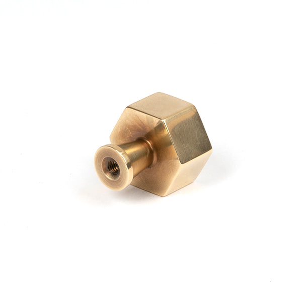 From The Anvil - Kahlo Cabinet Knob - 25mm - Aged Brass - 50501 - Choice Handles