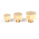 From The Anvil - Kahlo Cabinet Knob - 25mm - Aged Brass - 50501 - Choice Handles