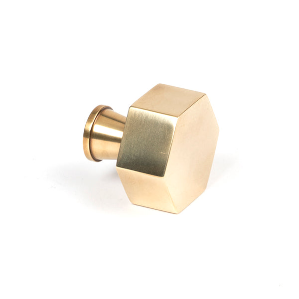 From The Anvil - Kahlo Cabinet Knob - 32mm - Aged Brass - 50502 - Choice Handles