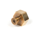 From The Anvil - Kahlo Cabinet Knob - 32mm - Aged Brass - 50502 - Choice Handles