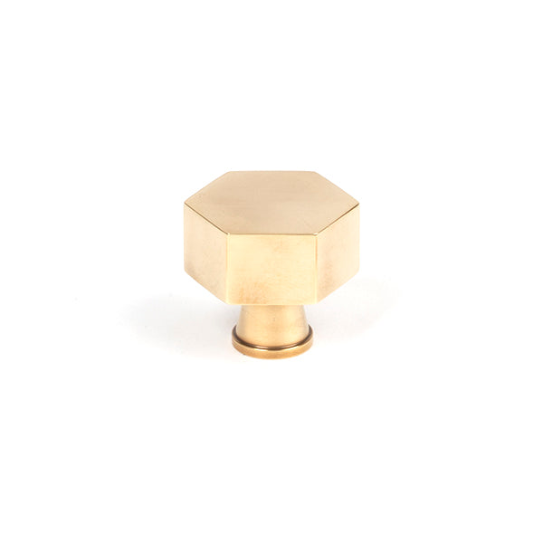 From The Anvil - Kahlo Cabinet Knob - 32mm - Aged Brass - 50502 - Choice Handles