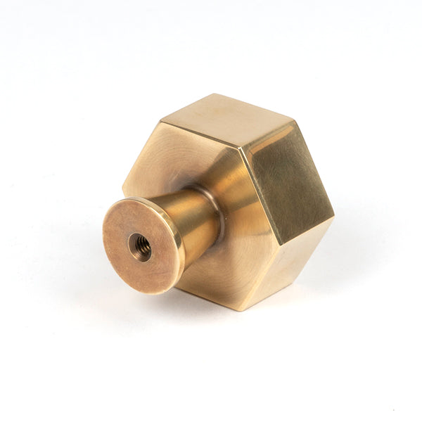 From The Anvil - Kahlo Cabinet Knob - 38mm - Aged Brass - 50503 - Choice Handles