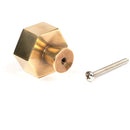 From The Anvil - Kahlo Cabinet Knob - 38mm - Aged Brass - 50503 - Choice Handles