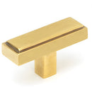 From The Anvil - Scully T-Bar - Aged Brass - 50504 - Choice Handles