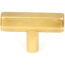 From The Anvil - Kahlo T-Bar - Aged Brass - 50505 - Choice Handles