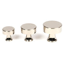 From The Anvil - Scully Cabinet Knob - 25mm - Polished Nickel - 50512 - Choice Handles