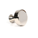From The Anvil - Scully Cabinet Knob - 32mm - Polished Nickel - 50513 - Choice Handles