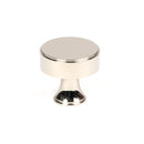 From The Anvil - Scully Cabinet Knob - 32mm - Polished Nickel - 50513 - Choice Handles