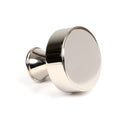 From The Anvil - Scully Cabinet Knob - 38mm - Polished Nickel - 50514 - Choice Handles