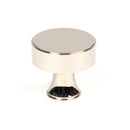 From The Anvil - Scully Cabinet Knob - 38mm - Polished Nickel - 50514 - Choice Handles
