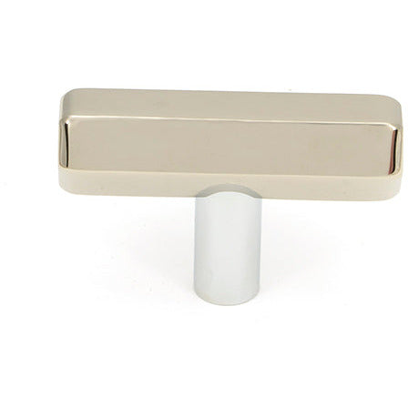 From The Anvil - Kahlo T-Bar - Polished Nickel - 50519 - Choice Handles