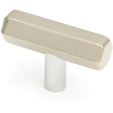 From The Anvil - Kahlo T-Bar - Polished Nickel - 50519 - Choice Handles