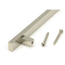 From The Anvil - Scully Pull Handle - Large - Polished Nickel - 50522 - Choice Handles