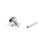 From The Anvil - Scully Cabinet Knob - 25mm - Polished Chrome - 50526 - Choice Handles