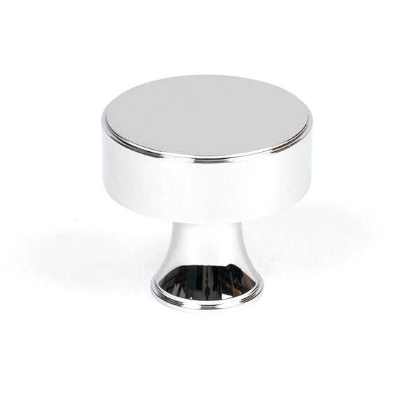 From The Anvil - Scully Cabinet Knob - 38mm - Polished Chrome - 50528 - Choice Handles