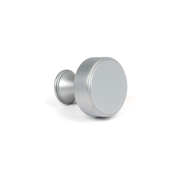 From The Anvil - Scully Cabinet Knob - 25mm - Satin Chrome - 50540 - Choice Handles