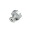 From The Anvil - Scully Cabinet Knob - 25mm - Satin Chrome - 50540 - Choice Handles