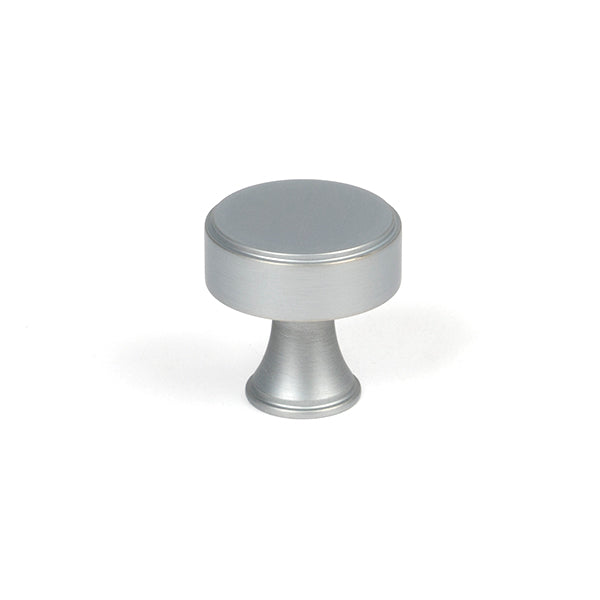 From The Anvil - Scully Cabinet Knob - 25mm - Satin Chrome - 50540 - Choice Handles