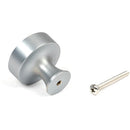 From The Anvil - Scully Cabinet Knob - 38mm - Satin Chrome - 50542 - Choice Handles