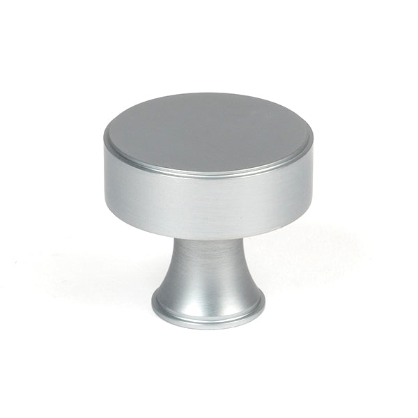 From The Anvil - Scully Cabinet Knob - 38mm - Satin Chrome - 50542 - Choice Handles