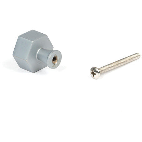 From The Anvil - Kahlo Cabinet Knob - 25mm - Satin Chrome - 50543 - Choice Handles