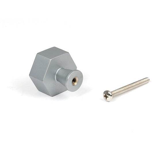 From The Anvil - Kahlo Cabinet Knob - 32mm - Satin Chrome - 50544 - Choice Handles