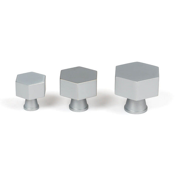 From The Anvil - Kahlo Cabinet Knob - 32mm - Satin Chrome - 50544 - Choice Handles