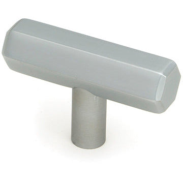 From The Anvil - Kahlo T-Bar - Satin Chrome - 50547 - Choice Handles