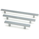 From The Anvil - Scully Pull Handle - Small - Satin Chrome - 50548 - Choice Handles