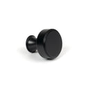 From The Anvil - Scully Cabinet Knob - 25mm - Matt Black - 50554 - Choice Handles