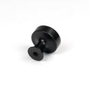 From The Anvil - Scully Cabinet Knob - 25mm - Matt Black - 50554 - Choice Handles