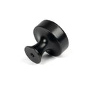 From The Anvil - Scully Cabinet Knob - 32mm - Matt Black - 50555 - Choice Handles