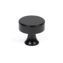 From The Anvil - Scully Cabinet Knob - 32mm - Matt Black - 50555 - Choice Handles