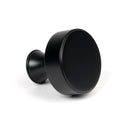 From The Anvil - Scully Cabinet Knob - 38mm - Matt Black - 50556 - Choice Handles