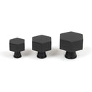 From The Anvil - Kahlo Cabinet Knob - 25mm - Matt Black - 50557 - Choice Handles