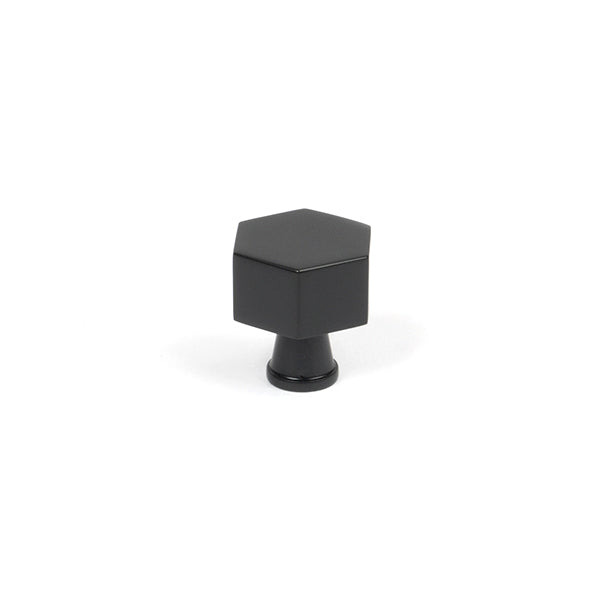 From The Anvil - Kahlo Cabinet Knob - 25mm - Matt Black - 50557 - Choice Handles