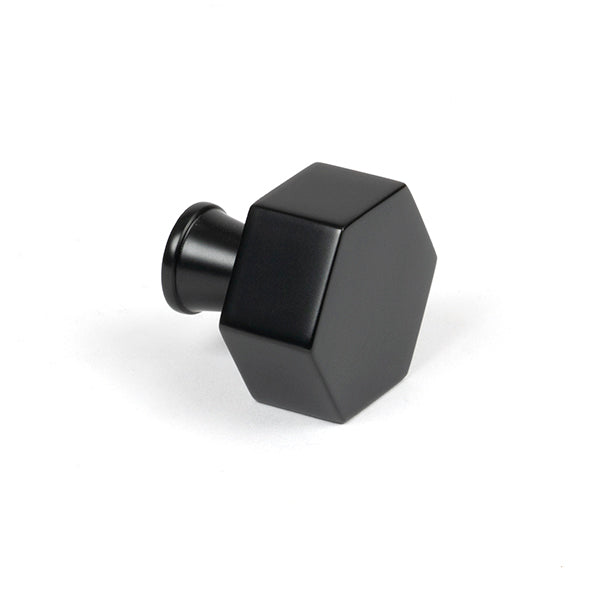 From The Anvil - Kahlo Cabinet Knob - 32mm - Matt Black - 50558 - Choice Handles