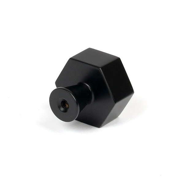 From The Anvil - Kahlo Cabinet Knob - 32mm - Matt Black - 50558 - Choice Handles
