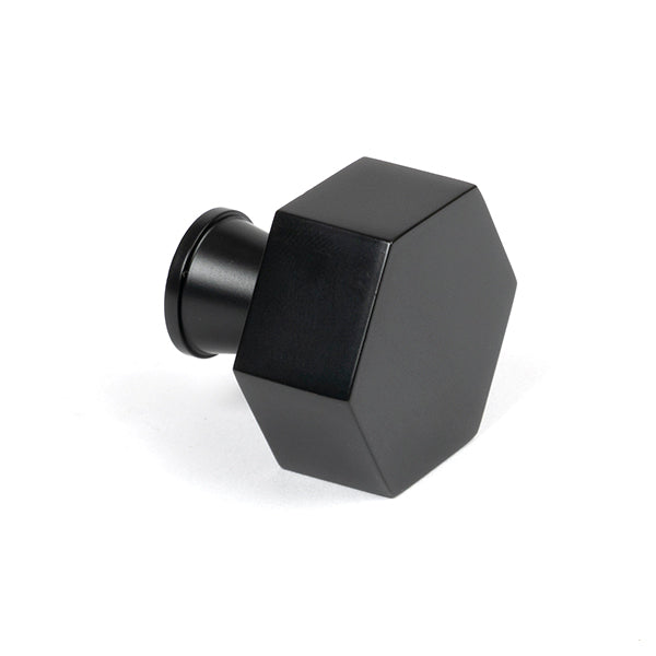 From The Anvil - Kahlo Cabinet Knob - 38mm - Matt Black - 50559 - Choice Handles