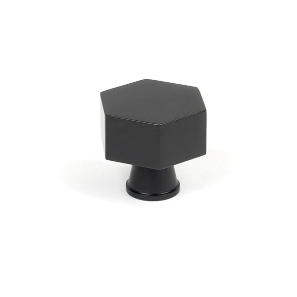 From The Anvil - Kahlo Cabinet Knob - 38mm - Matt Black - 50559 - Choice Handles