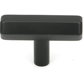 From The Anvil - Kahlo T-Bar - Matt Black - 50561 - Choice Handles