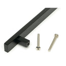 From The Anvil - Scully Pull Handle - Large - Matt Black - 50564 - Choice Handles
