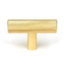 From The Anvil - Brompton T-Bar - Polished Brass - 50568 - Choice Handles